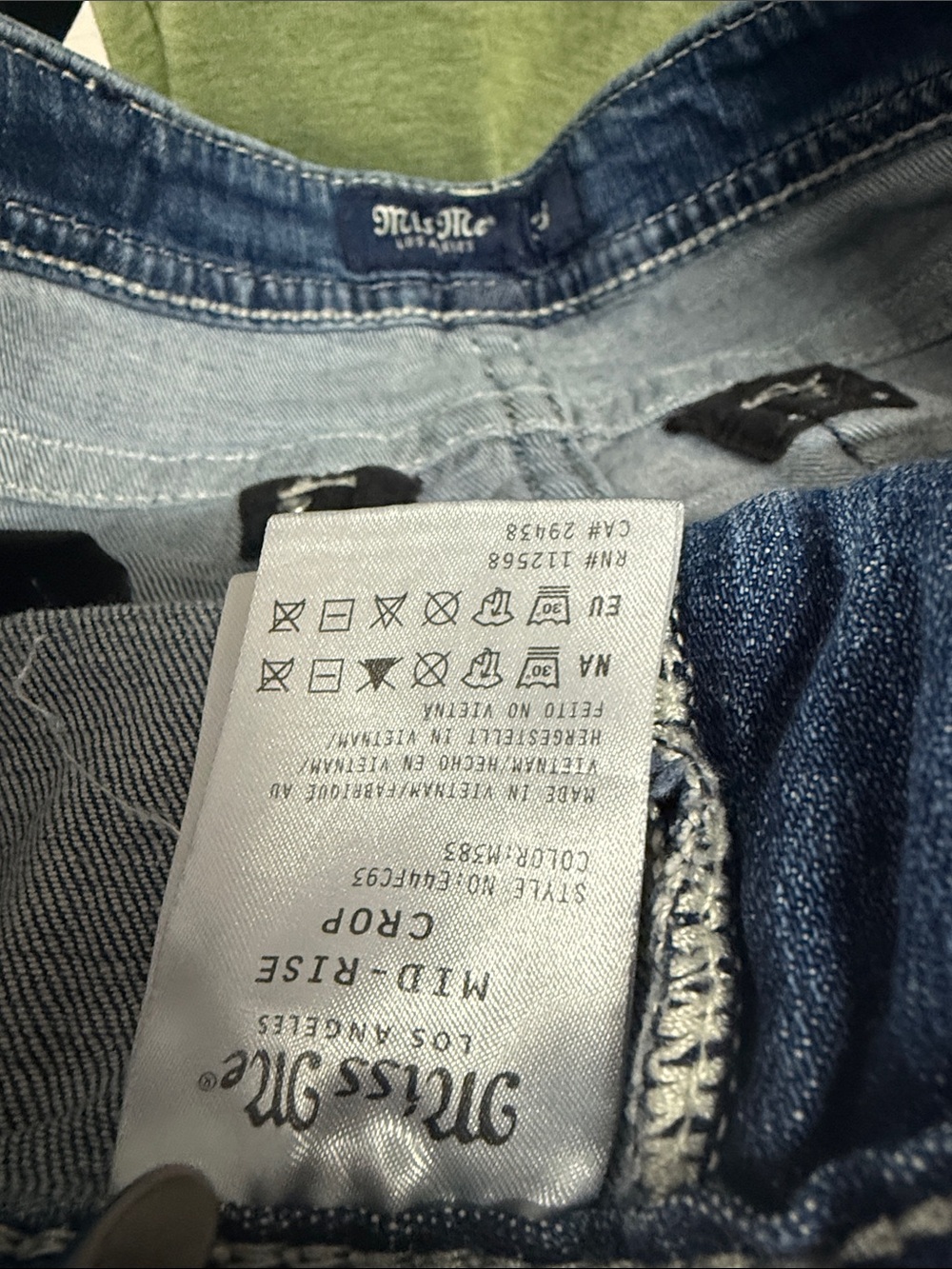 Miss Me Faded Blue Relaxed women’s Jeans - Picture 3 of 3